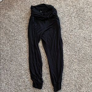 aerie Black Lightweight Lounge Pants